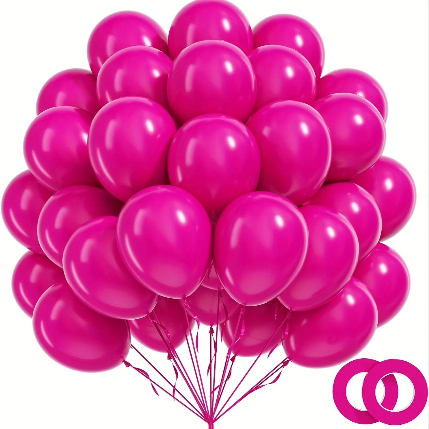 

50pcs/5pcs 4 Sizes Peach Latex Balloons Individually Packaged 5inch/10inch/12inch/18inch, Suitable For Birthday Balloon Decoration, New Year Background Arrangement, Holiday Party Decorations