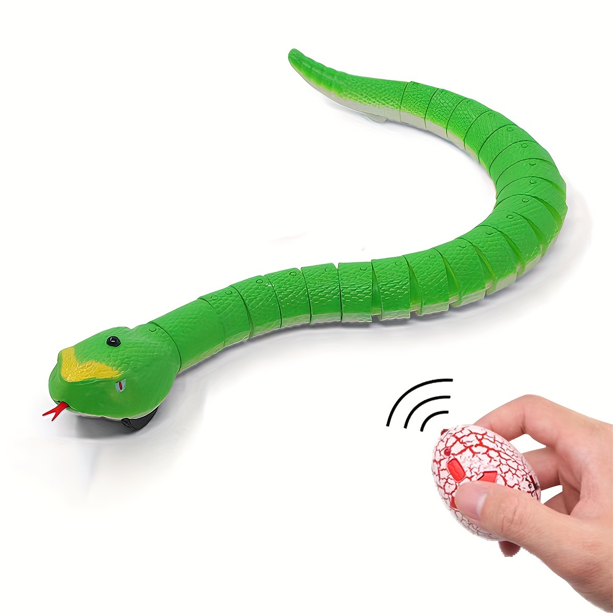 Serpiente falsa, juguete de pitón de simulación, serpiente realista para  broma espeluznante, juguete de serpiente aterradora, bueno para Halloween