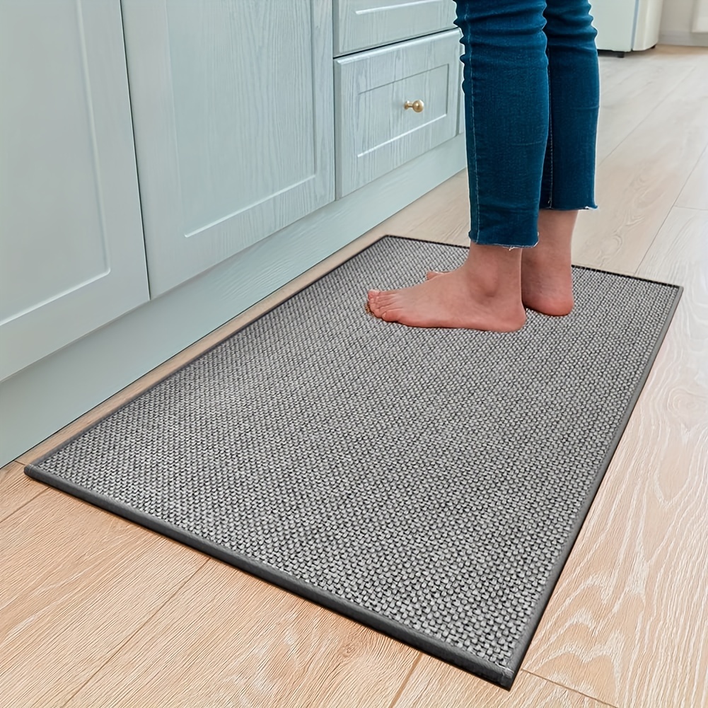  Kitchen Rugs and Mats Non Skid Washable, Absorbent Runner Rugs  for Kitchen, Front of Sink, Kitchen Mats for Floor(Grey, 20x47) : Home &  Kitchen