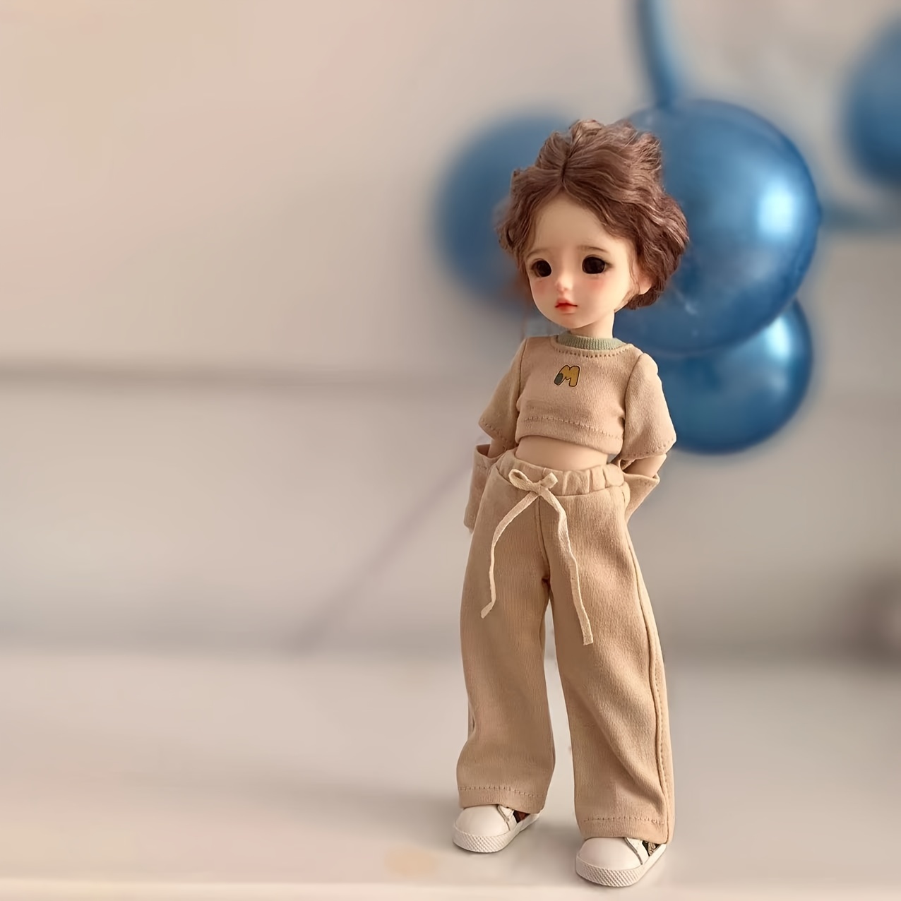 Adorable Bjd Baby Girl Outfit: Ultra short Wide leg Sports - Temu