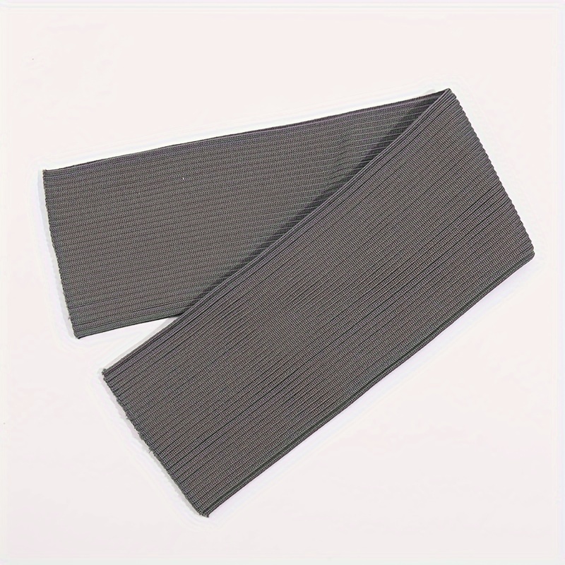 Rib Cuff Fabric - Stretchy Stripes Cuffs Rib Fabric Cotton Knitted Fabric  for Neckline Winter Jacket,Clothing Accessories (Deep Blue)