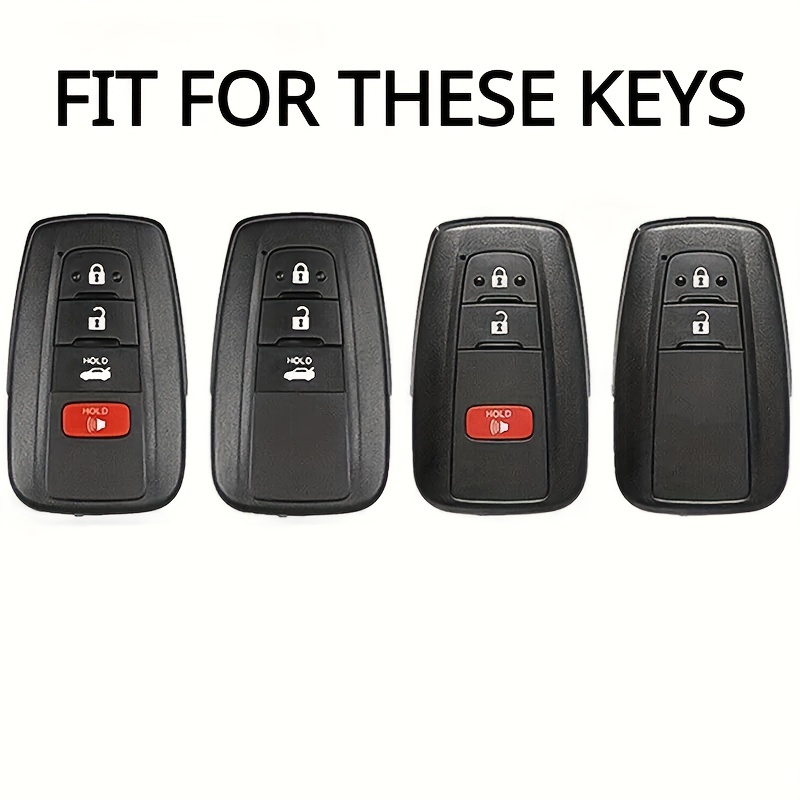 TPU Key Case Remote Cover For Toyota Corolla CHR Yaris Rav4 Auris Aygo  Prius Camry Avensis Keychain Holder Car Accessories