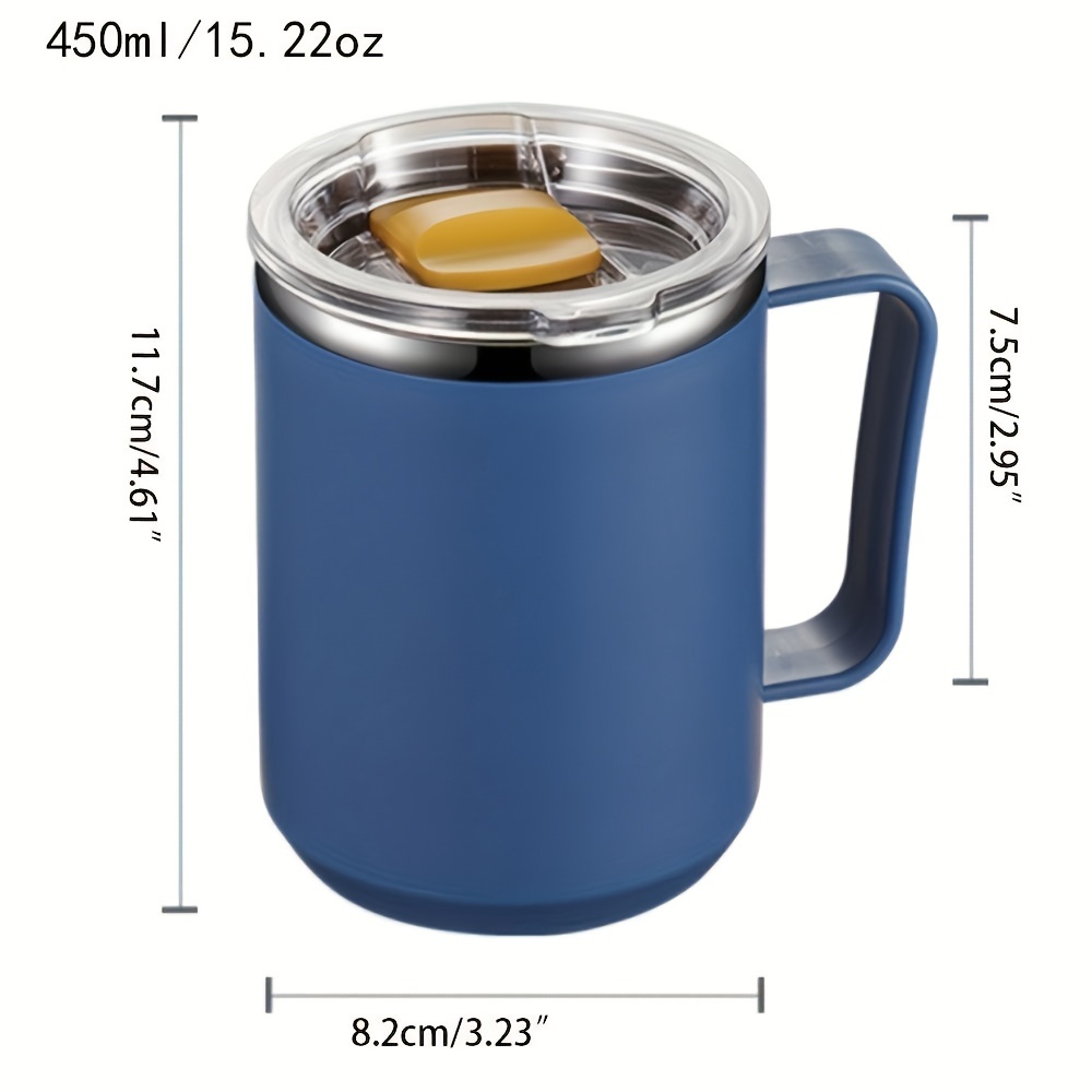Smart Coffee Cup For Men And Women's Offices Stainless Steel - Temu