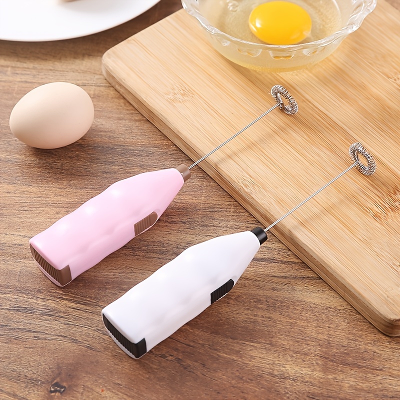 Mini Electric Milk Coffee Frother Egg Beater Kitchen Foamer Whisk