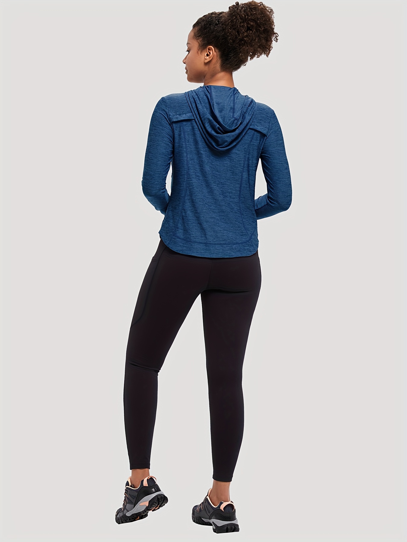 Women's Full Zip Yoga Jacket Long Sleeve Active Wear Track Jacket