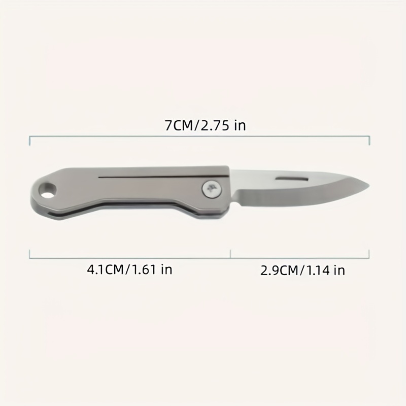  edcfans Titanium Scalpel Folding Pocket Knife