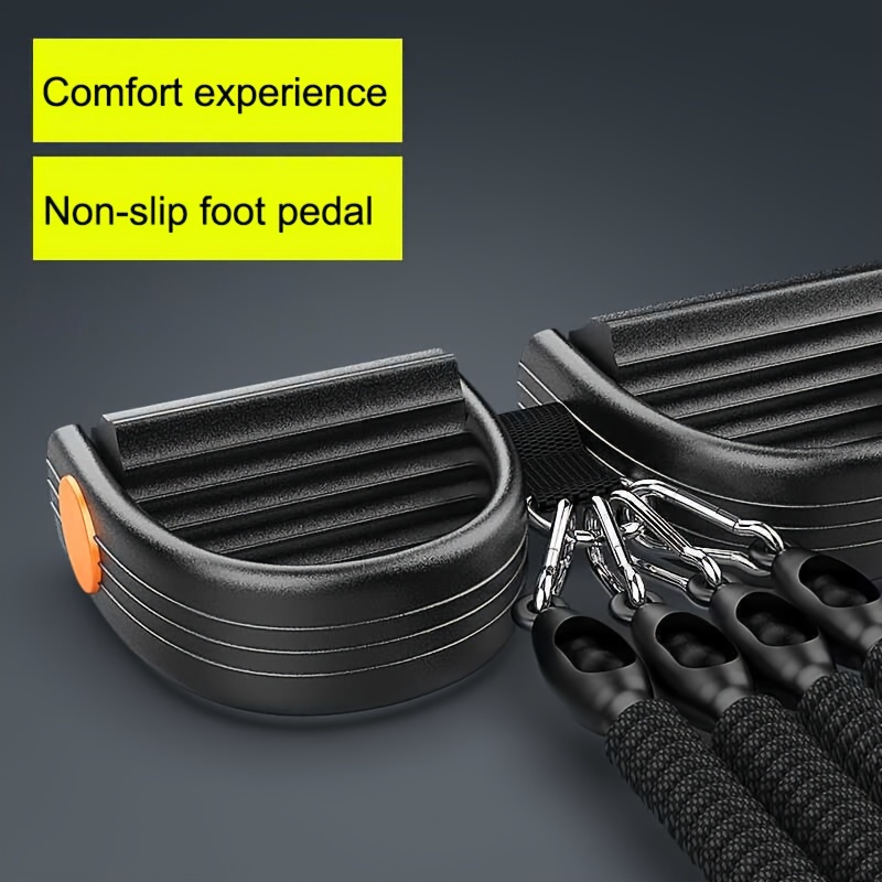 1pc tension rope with pedal and handle multi purpose exercise pedal puller pedal puller details 4
