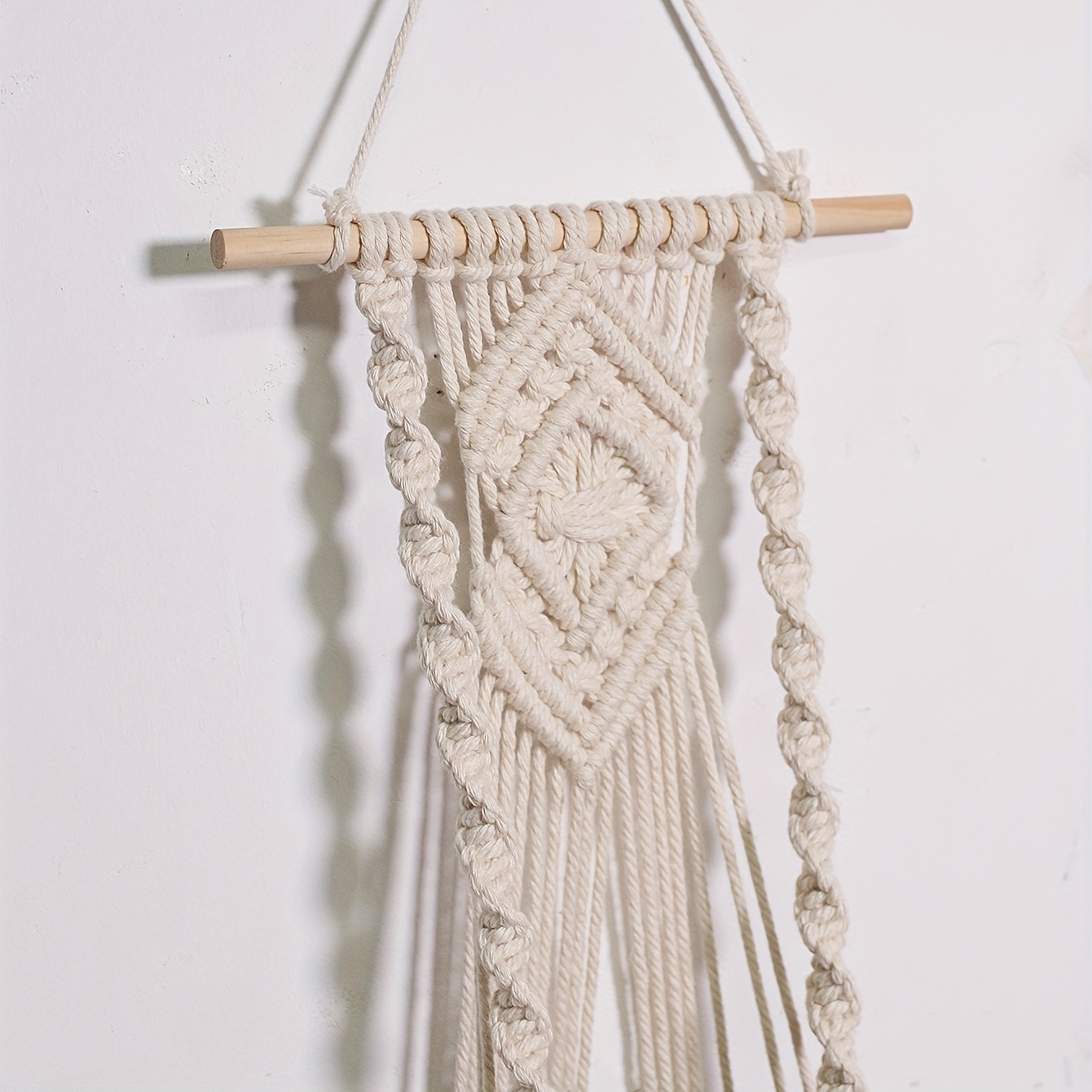 1pc Rope Woven Gardening Greenery Flower Pot Hanger Tapestry