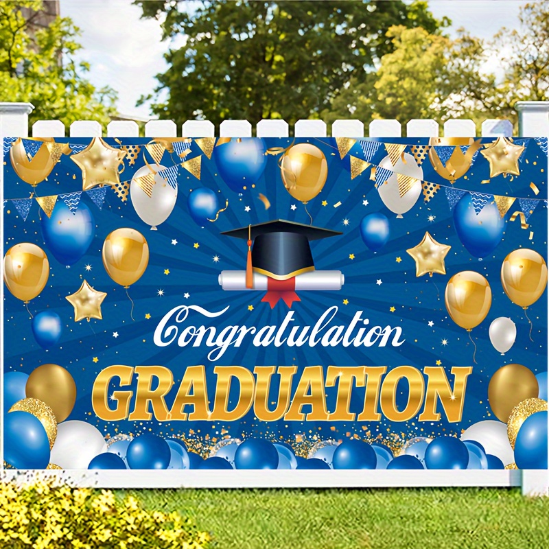 2023 Class Graduation Backdrop Photography Bachelor - Temu