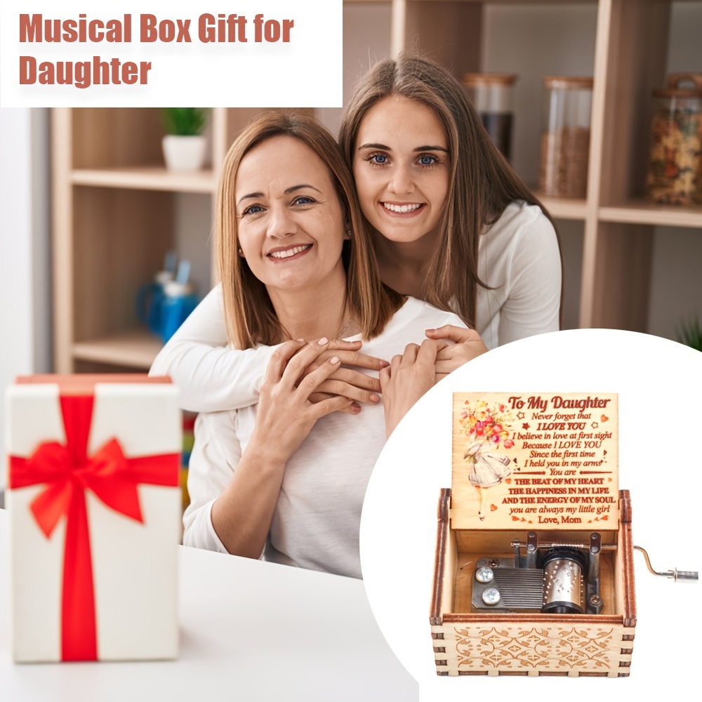 Mom Music Box from Son,To My Mom Journal,Mom Keychain from Son,Mom Gifts  from Sons,Birthday Gift from Son to Mom,To My Mom from Son,Mother Gifts  from