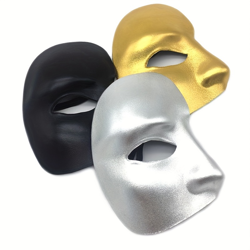 10 Piezas Máscara Baile Máscaras Colores Mezclados Hombres - Temu