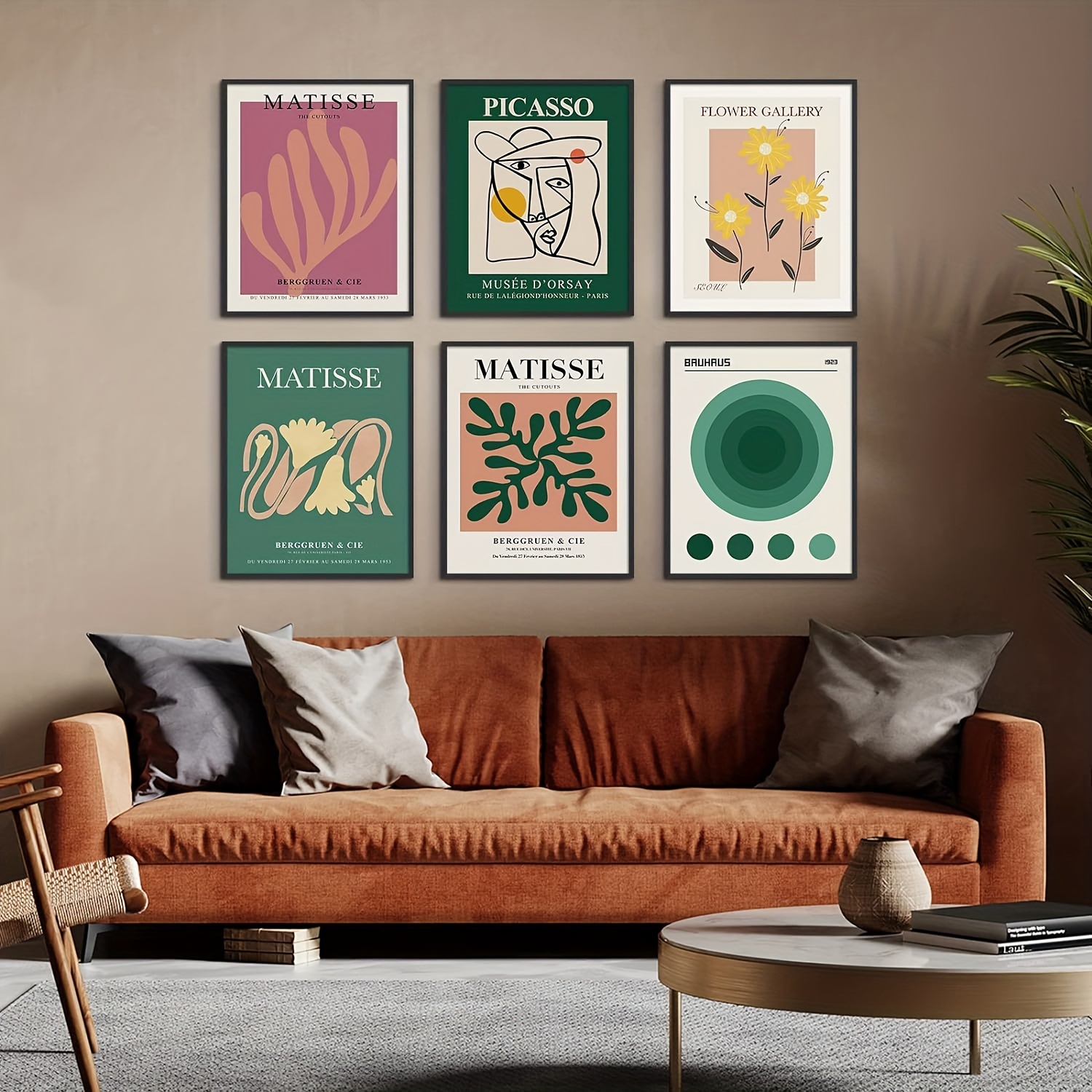 Posters Picture Green, Green Aesthetic Room Decor