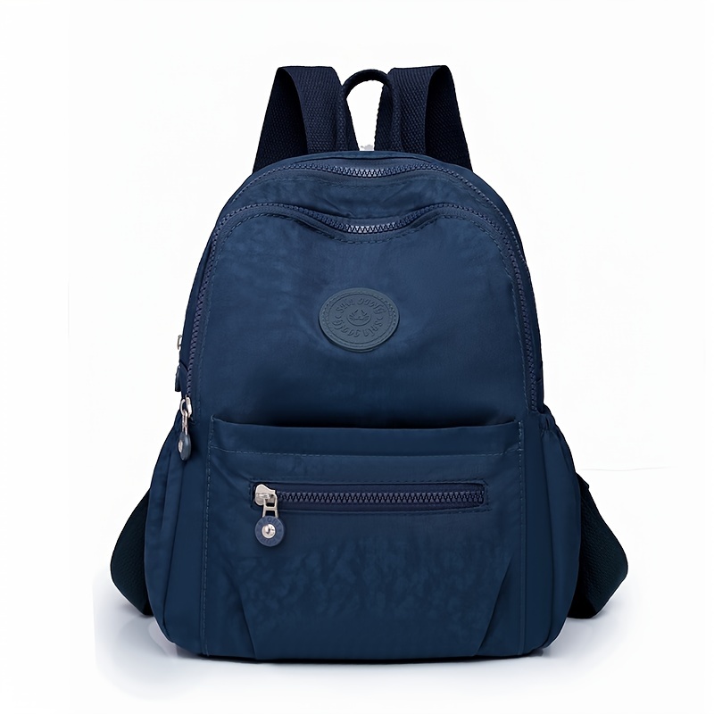 TEMU OGEHUAFEE Sac à Dos Léger en Nylon pour Femmes - Sac de Voyage Pliable avec Bretelles Ajustables et Plusieurs Compartiments pour l'École, , les