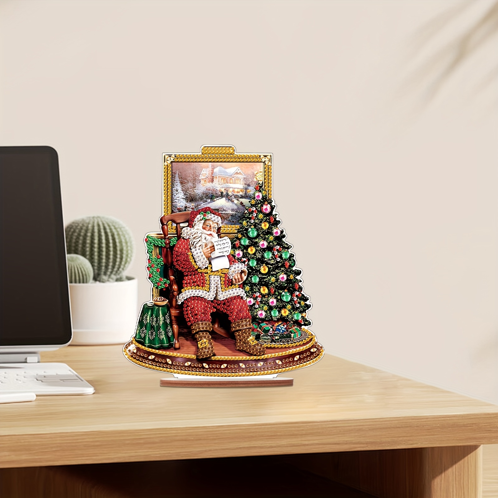 DIY Diamond Painting Special-Shaped Home Desk Decor Christmas Craft  (BJP05)-596583.05