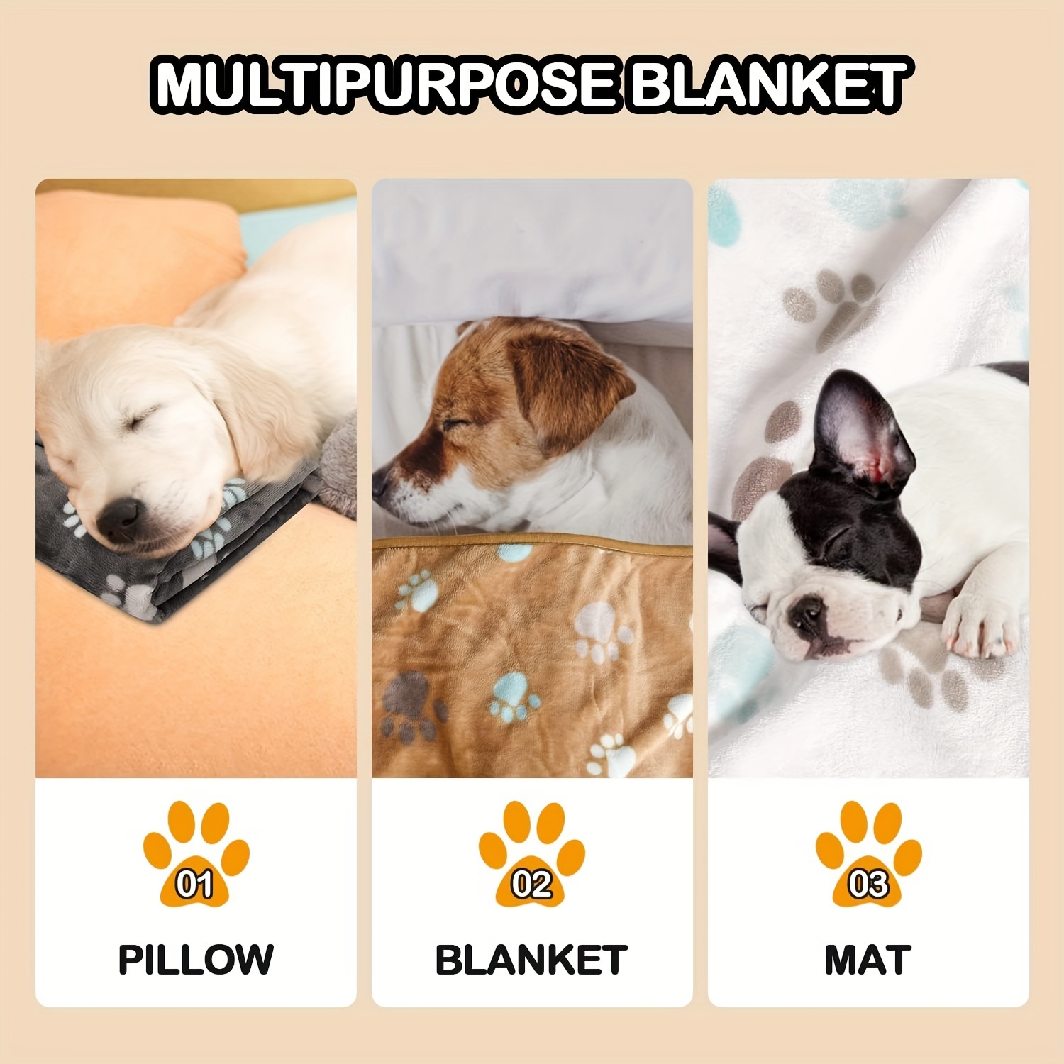 Adult Footed Blanket Pet Blanket Small Blanket Soft And - Temu