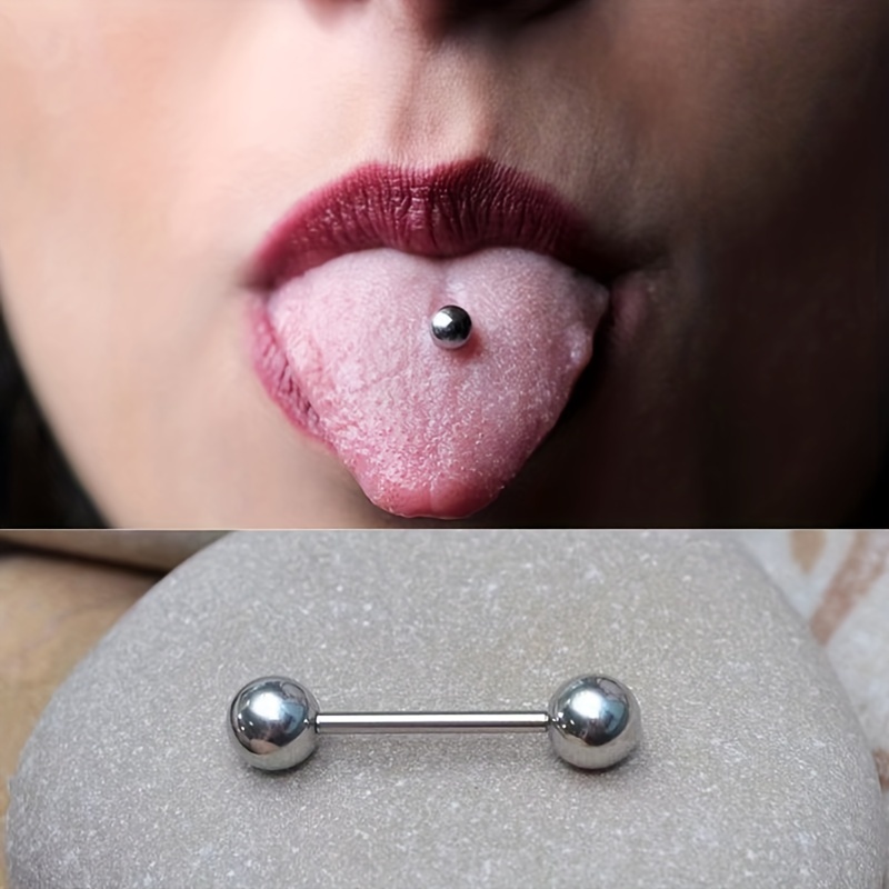 2pcs Titanium Steel Body Piercing Set for Men