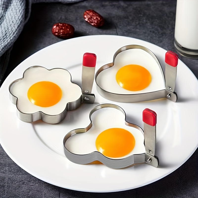 Stainless Steel Fried Poached Eggs Pancake Shaper Omelette Mold 5