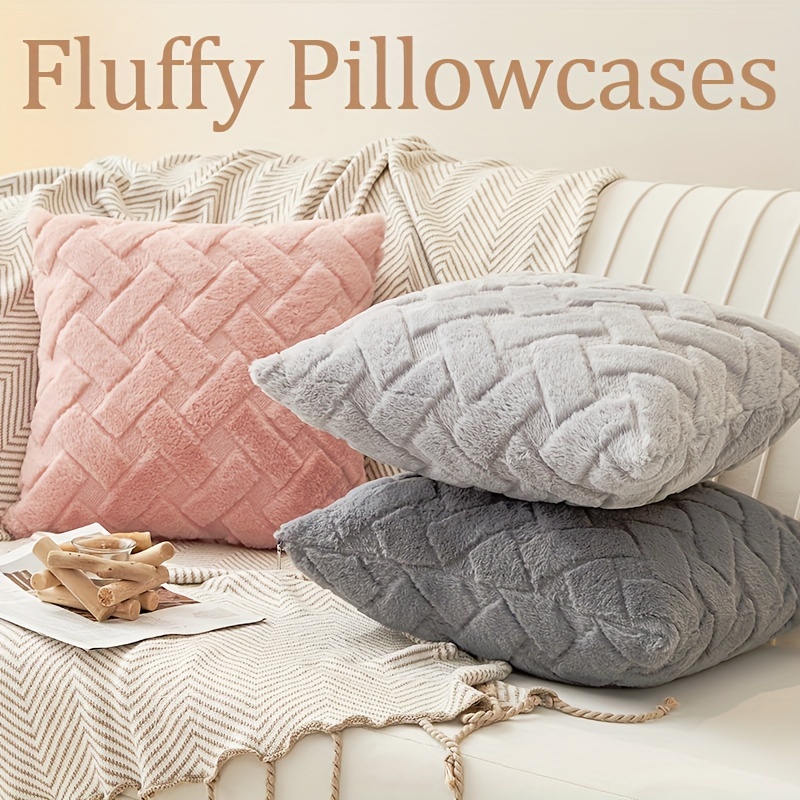 Cozy Soft Throw Pillow Covers Pillowcases For Christmas Decoration