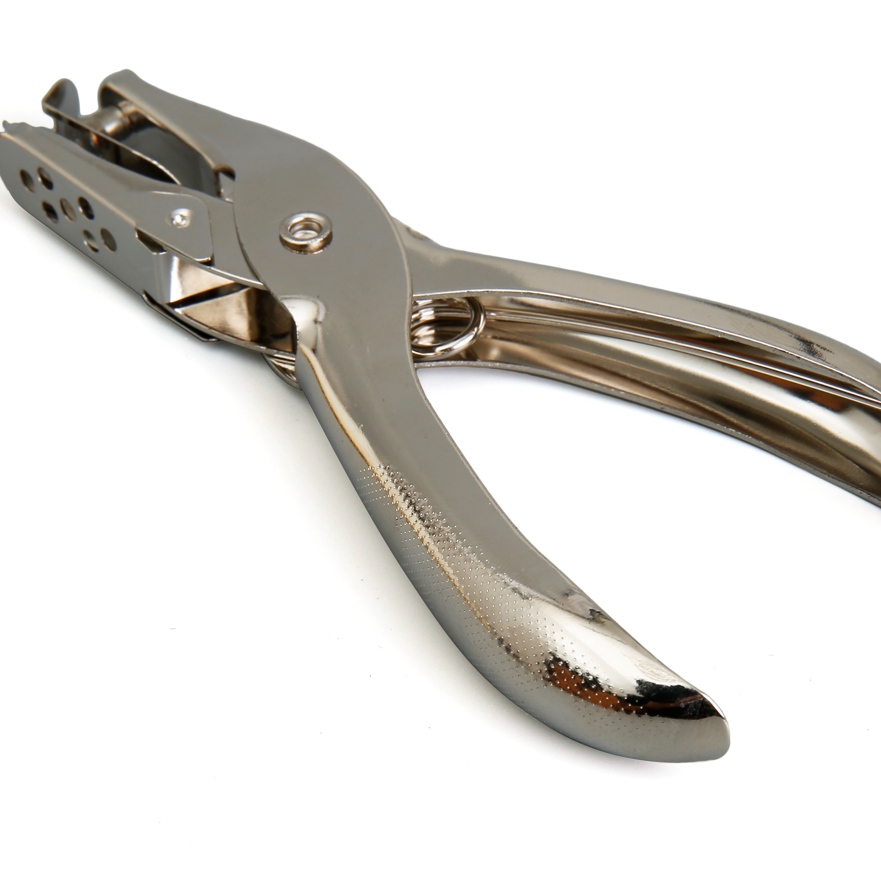 Hand Grip Metal Stationery Round Hole Diameter Punch Pliers - Temu