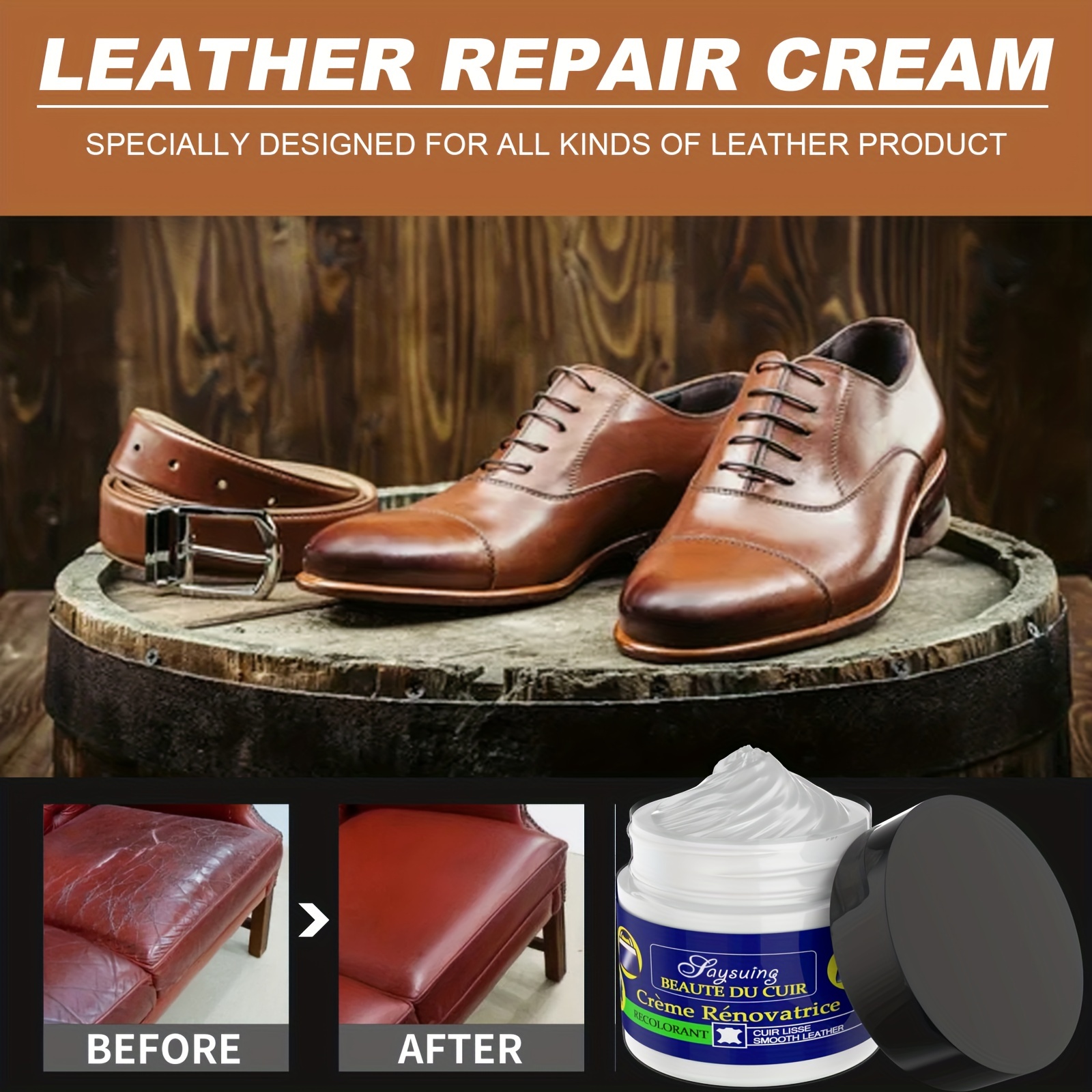 Repair Cream Color Repair Scratches Sofa Seat Supplement Renovation Cream  Repair Cream - Temu