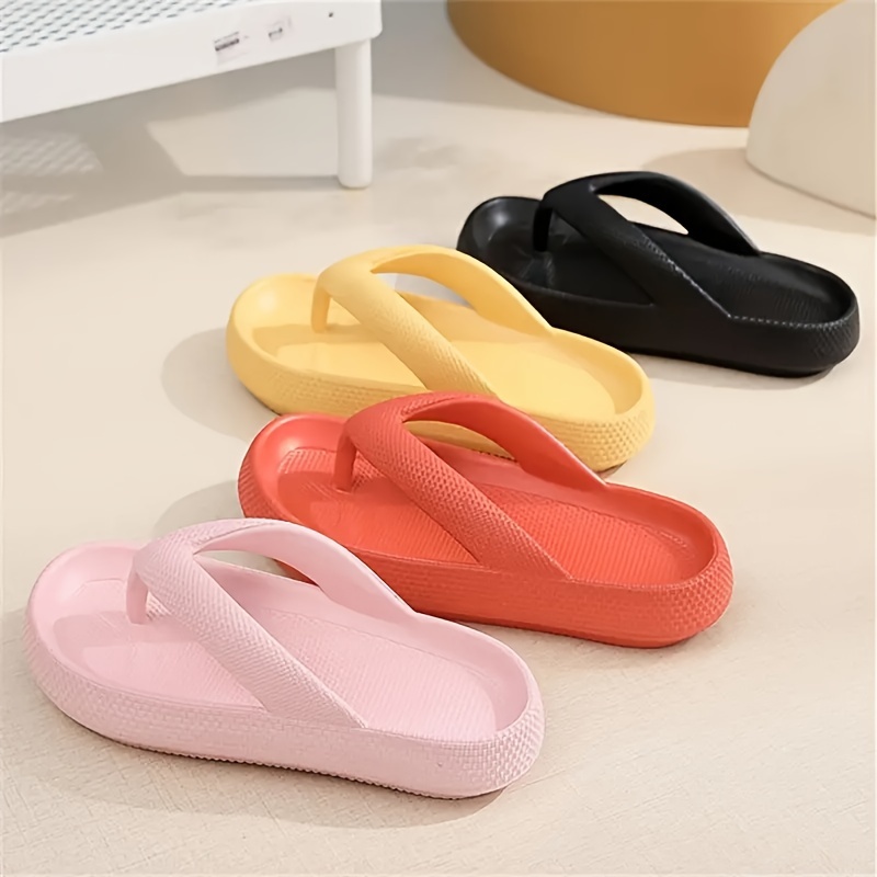 

Unisex Eva Flip Flops, Lightweight Comfort Non-slip Thong Sandals For Beach, Shower, Indoor & Outdoor Use