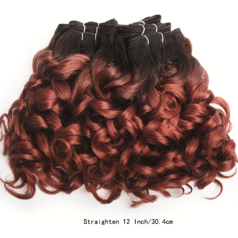 Ombre T1B/4/30 Deep Curly Human Braiding Hair – Ywigs