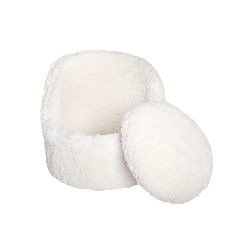 Image of 1pc New Style Children's Photography Prop Sofa, Baby Photo Posing White Small Sofa, Newborn Photography Auxiliary Prop