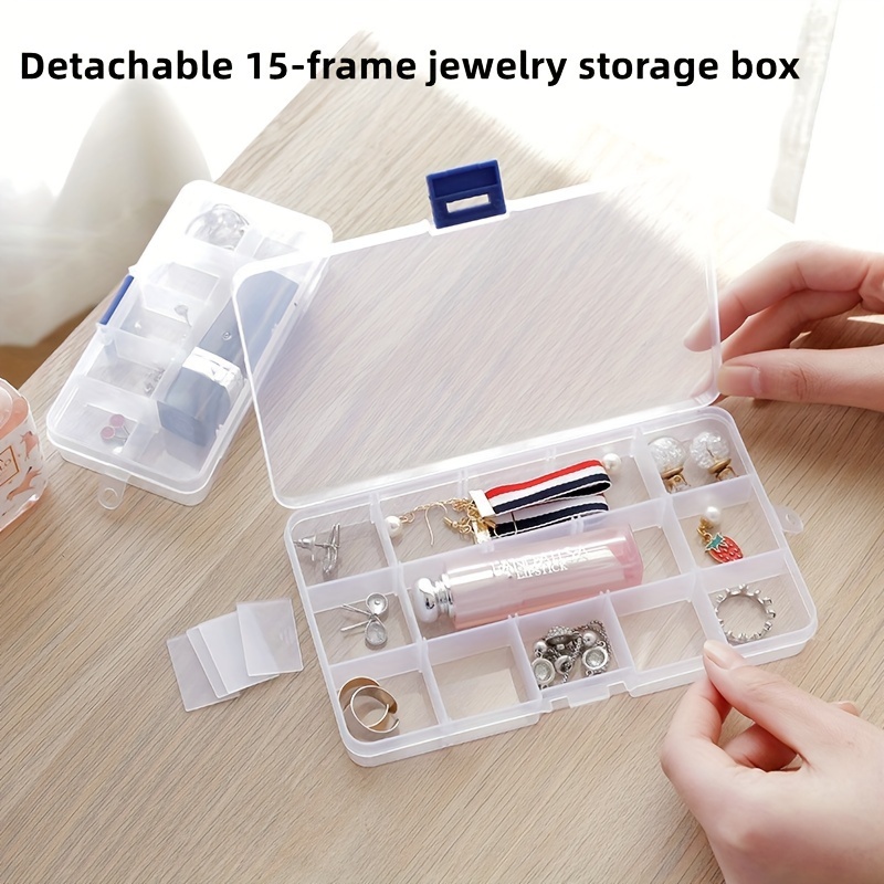 3 layer Storage Box 30 Adjustable Compartments Jewelry Bead - Temu