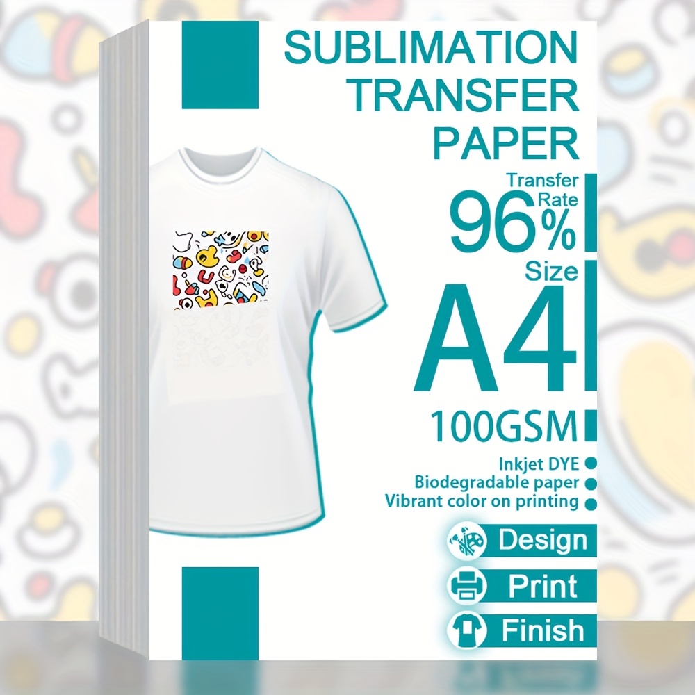 WinnerTransfer Inkjet Heat Transfer Paper For T Shirt Luminous Blue Iron  Paper For Clothing Transfer Printing Paper A5 10Sheets