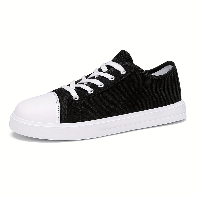 Women s Simple Black Canvas Shoes match Round Toe Lace Temu