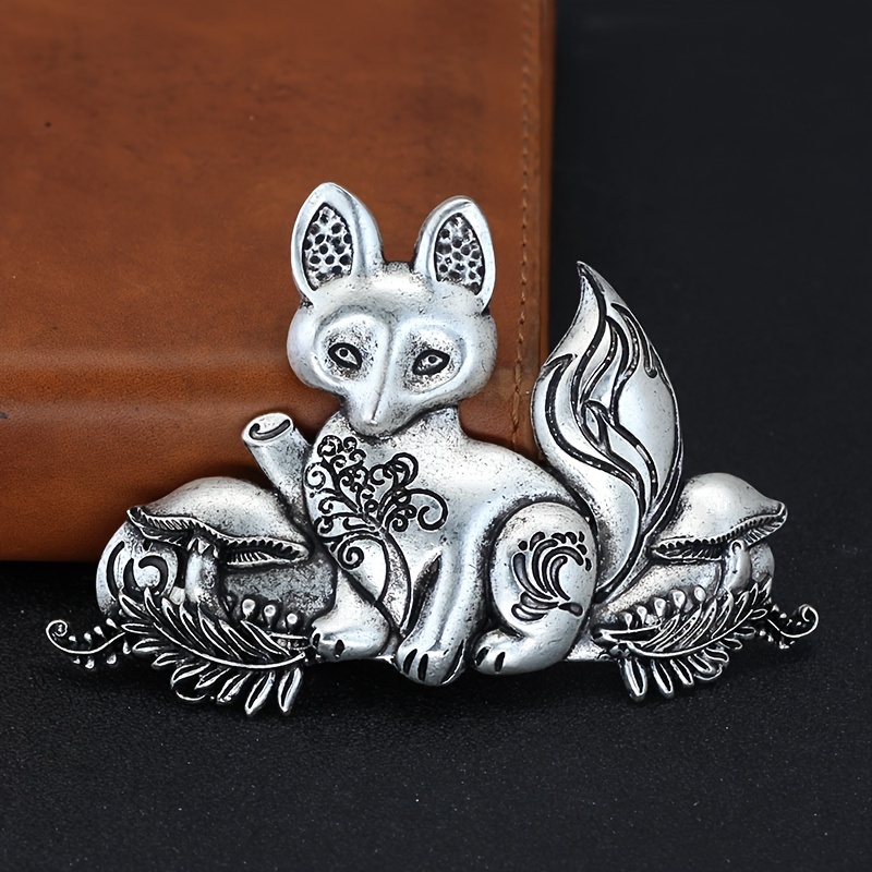 Fox Shaped Hair Clips Vintage Metal Hair Barrettes Temu