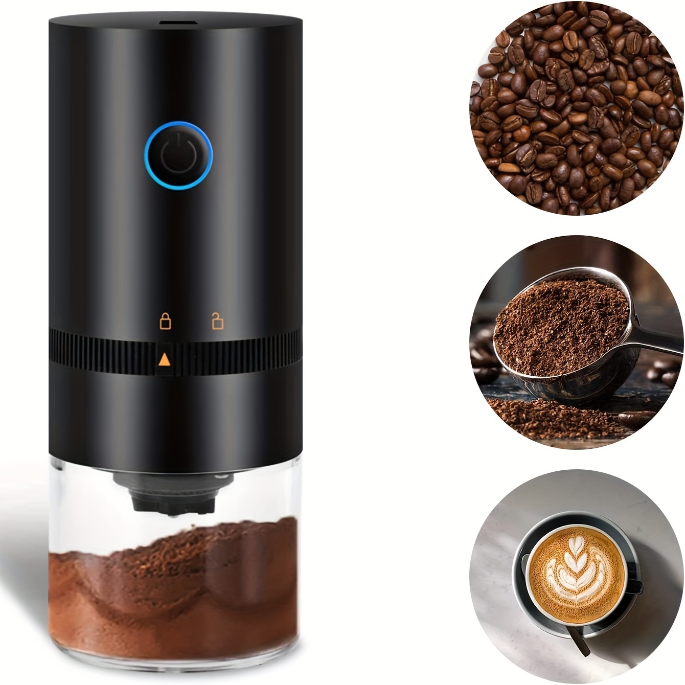 Portable Electric Grinder Battery Coffee Maker Usb Coffee Maker