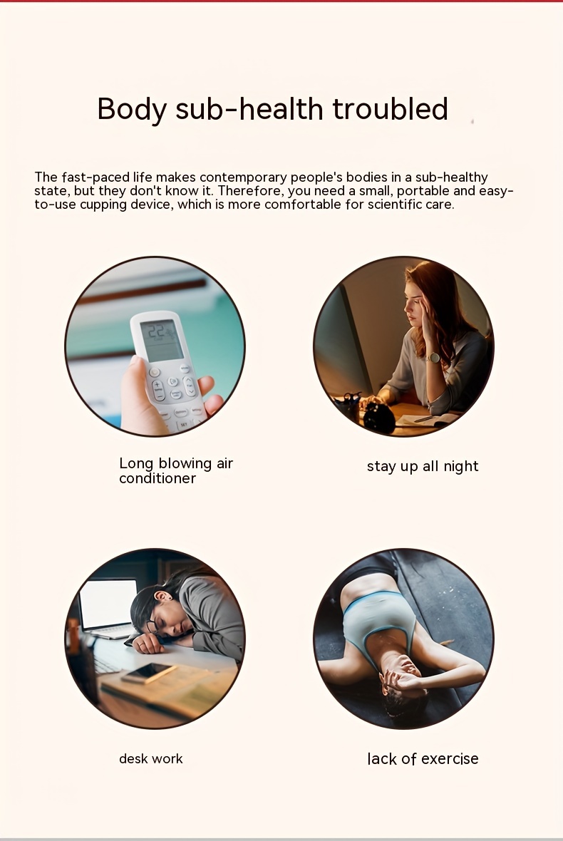 electric gua sha device wireless can extractor charging large suction heat compress palette hand pitch portable vacuum gua sha machine details 2