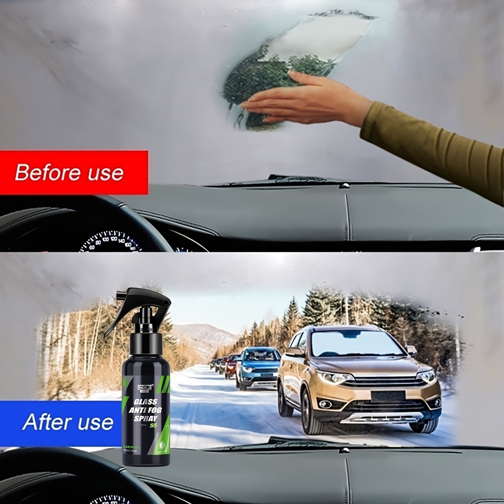 Eayoly Antibeschlag-Spray, Langanhaltendes Auto-Anti-Fog-Spray  Auto-Windschutzscheiben-Anti-Beschlag-Spray, für Autoscheiben, Rückspiegel,  Glas, Hel