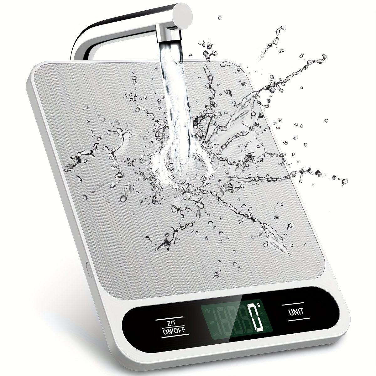 Báscula digital inteligente de alimentos para pérdida de peso, báscula de  alimentos de cocina gramos y onzas con calculadora nutricional, báscula de