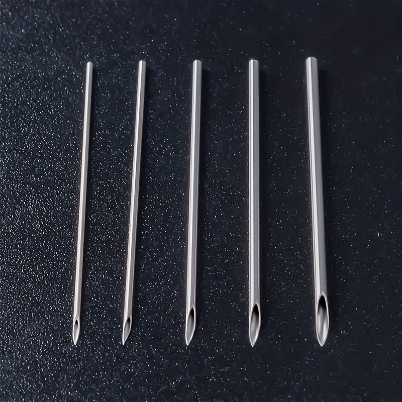 Sterile Disposable Piercing Needles For Navel Nipple Ear - Temu