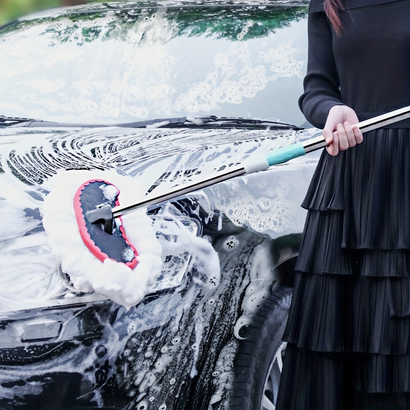 95cm Car Wash Mop Microfiber Rv Wash Brush with Long Handle Washing Supplies