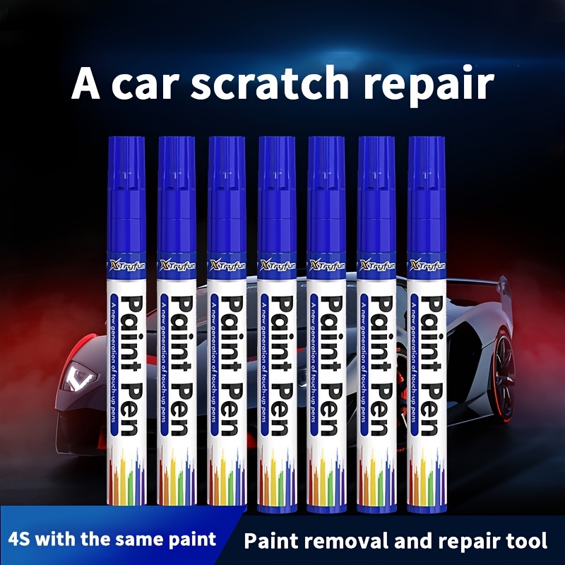 Car Paint Touch Up Paint Pen Pearl White Silvery Gray Black - Temu Germany