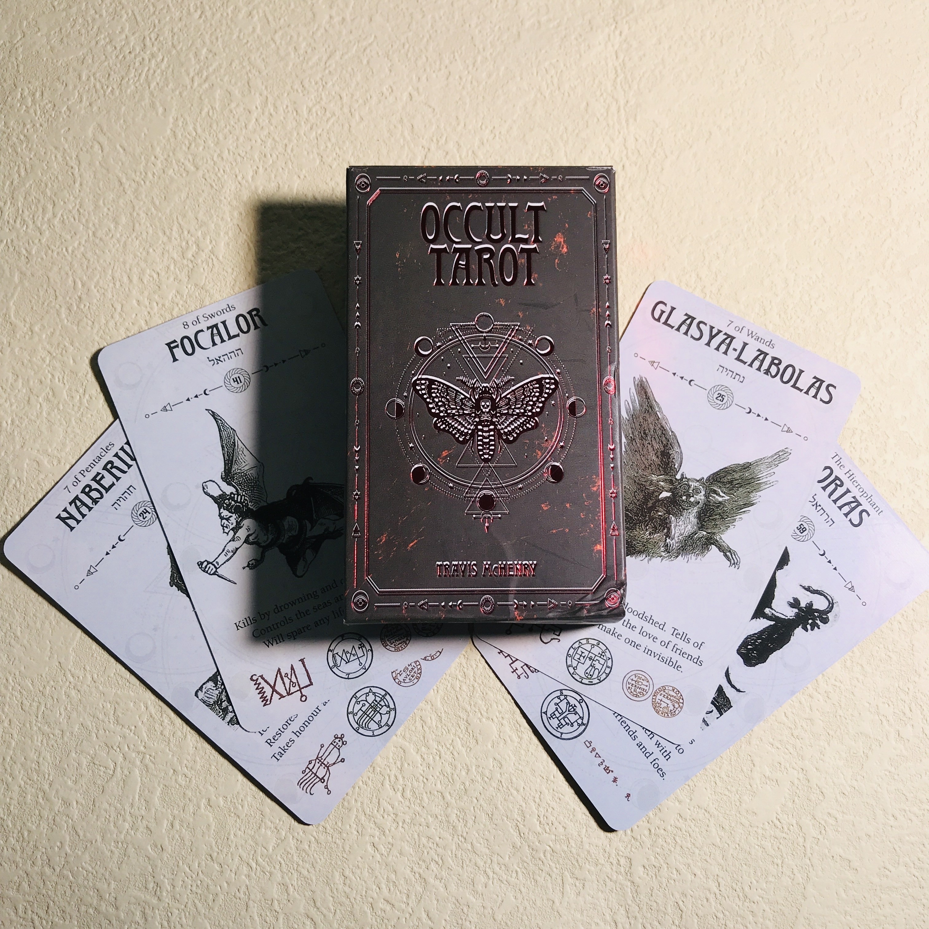 Conjunto de cartas de tarô, 78 peças do jogo de cartas de previsão