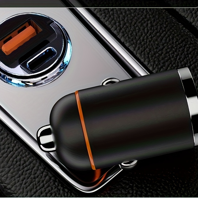 200W Mini Double Ports USB Chargeur De Voiture Allume-Cigare Chargeur De  Téléphone De Voiture À Charge Rapide Adaptateur Pour IPhone 13 12 Xiaomi -  Temu France