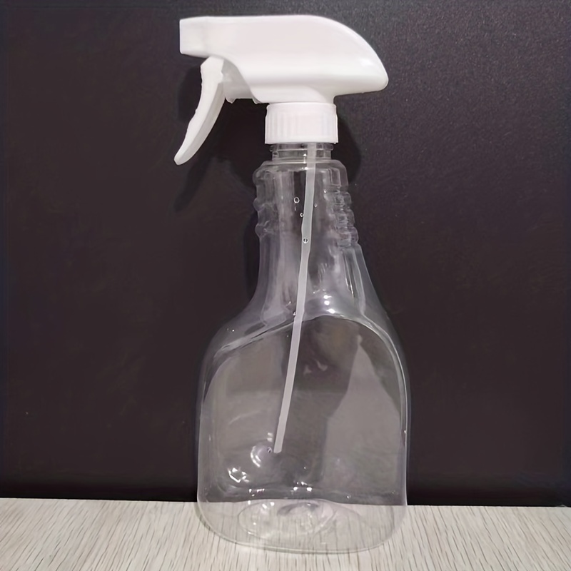 500ml Clear Grey Plastic Spray Bottle Water Liquid Plant Mister Empty  Cleaning