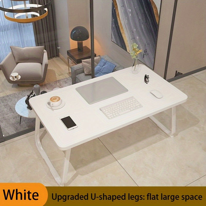 1pc Faltbarer Schreibtisch/Laptoptisch/Bürotisch/Fauler  Tisch/Bett-Tisch/Multifunktionstisch, Bietet Mehr Desktop-Platz