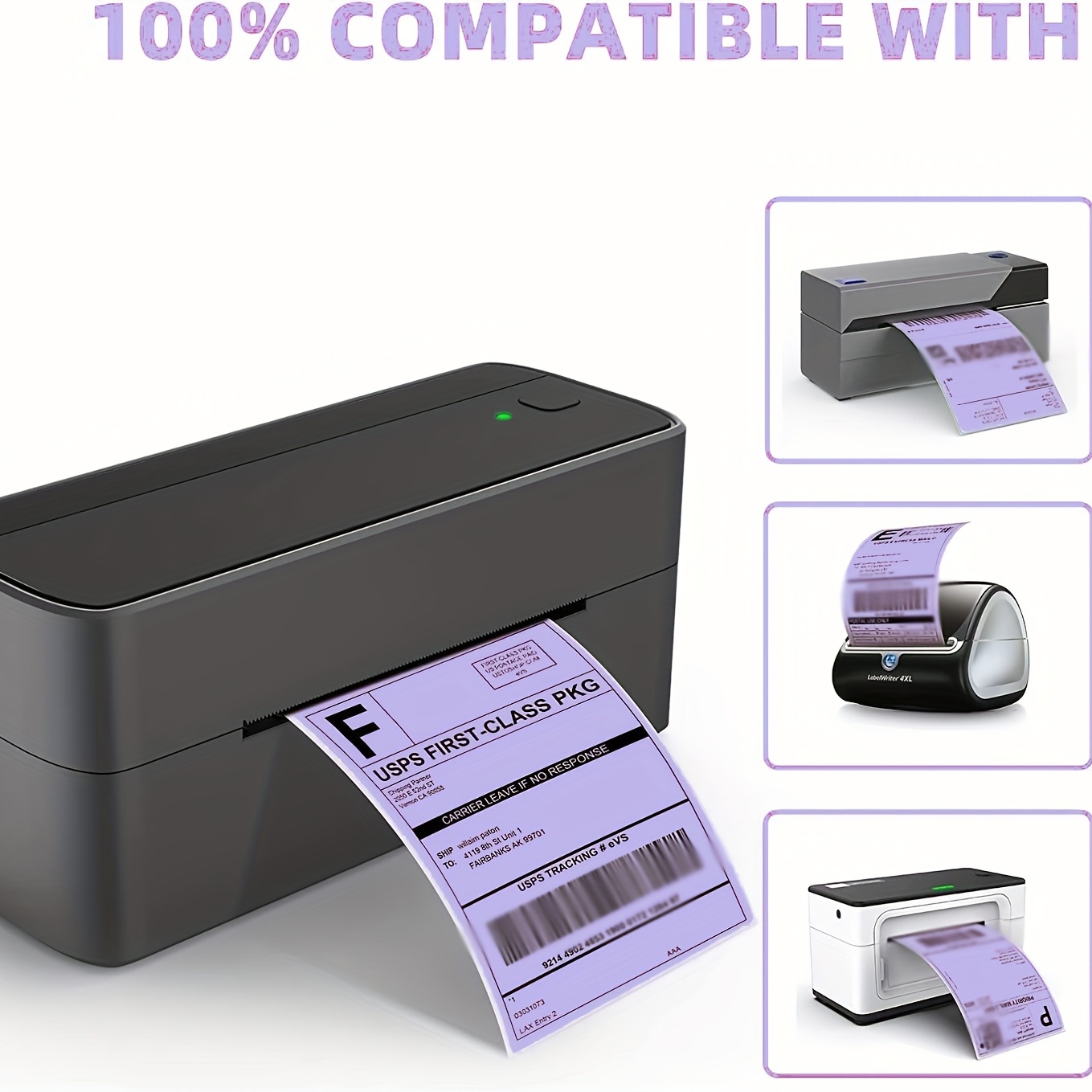 Phomemo-Imprimante Thermique 4x6 pour Étiquettes d'Expédition