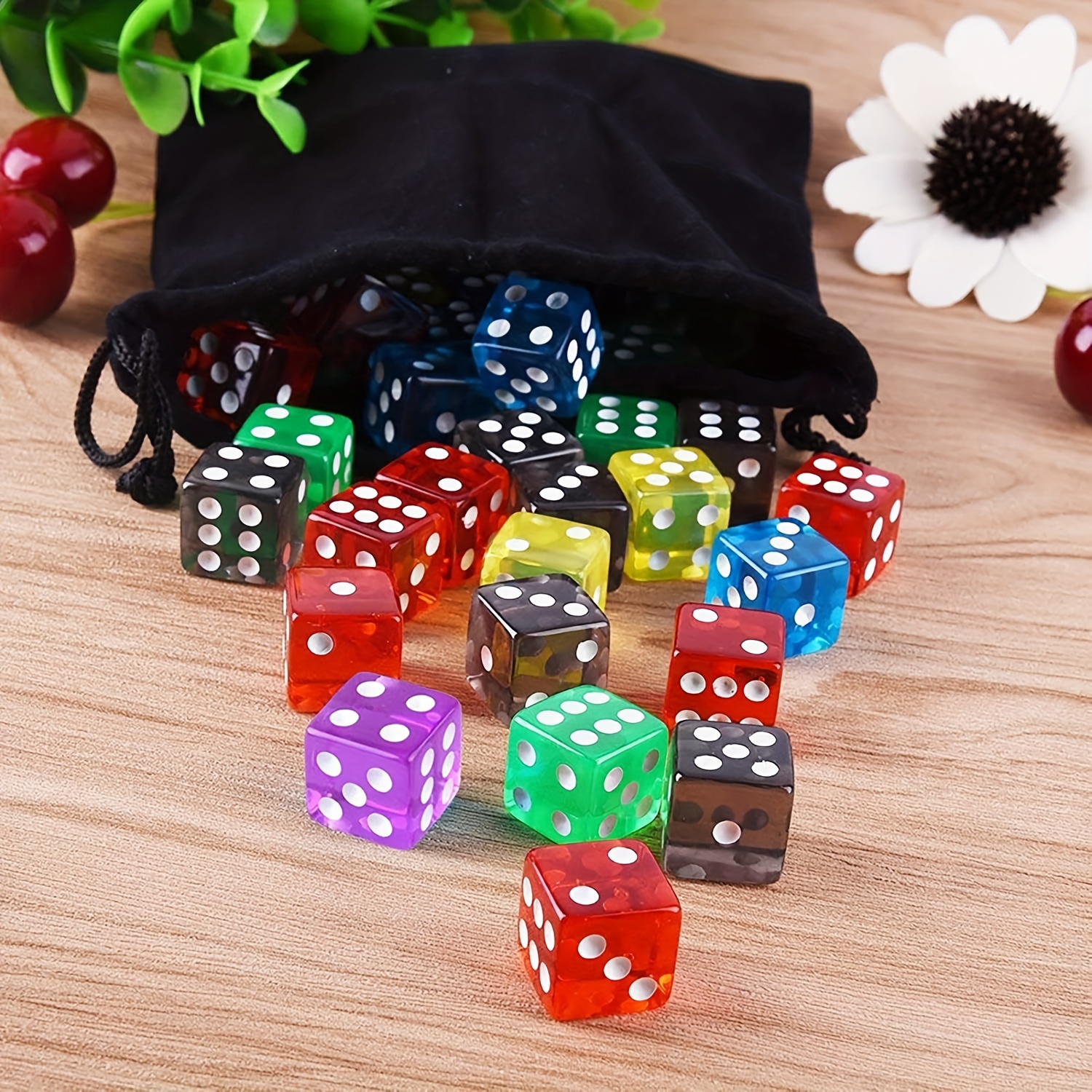 20mm /0.787in 4 Drinking Dices: Add Fun And Excitement To Your Next Party  With This Drinking Game Accessory Halloween Gifts