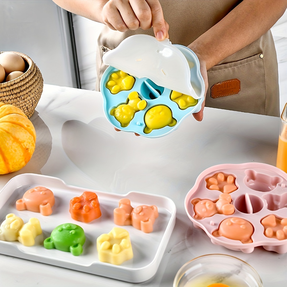 Cartoon Bear Jello Mold, 3d Silicone Mold, Candy Mold, Jello Mold, Ice Cube  Tray, Baking Tools, Kitchen Gadgets, Kitchen Accessories - Temu
