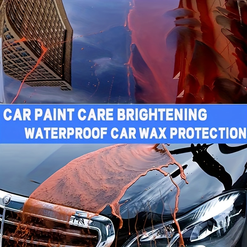 For Black Car Paint Care Waterproof Wax Renovation Polishing - Temu