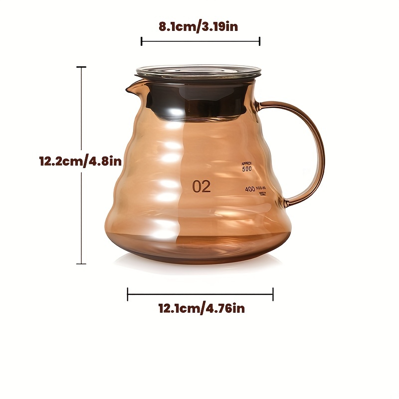 Coffee Pot Borosilicate Glass Household Coffee Sharing Cup - Temu