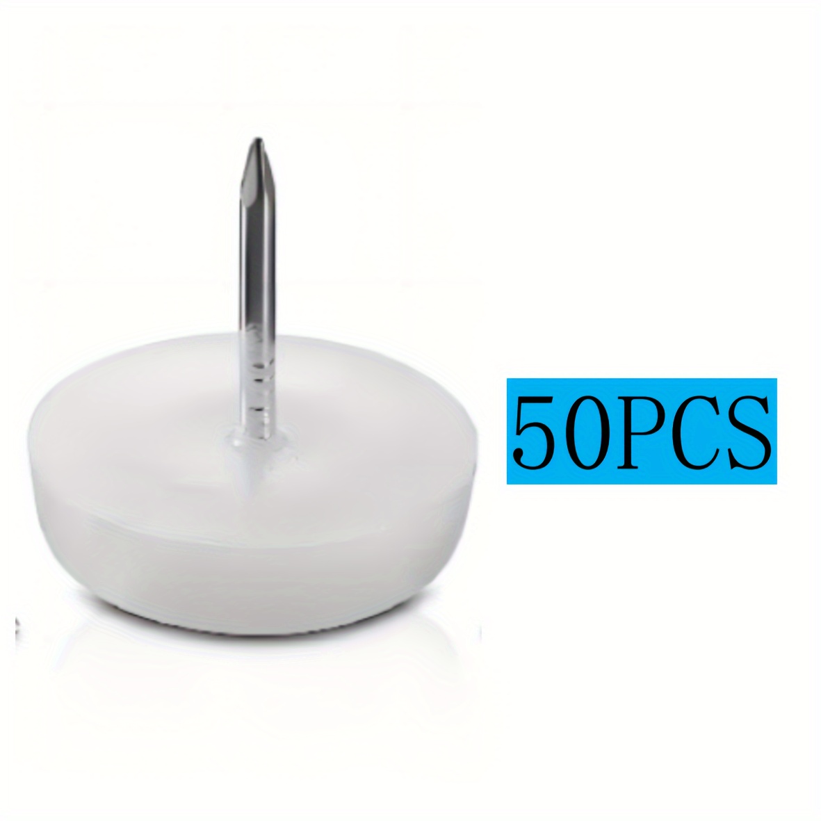 100 Möbelgleiter Aus PVC - Transparente Bodenschoner Für Stuhl- & Tischbeine