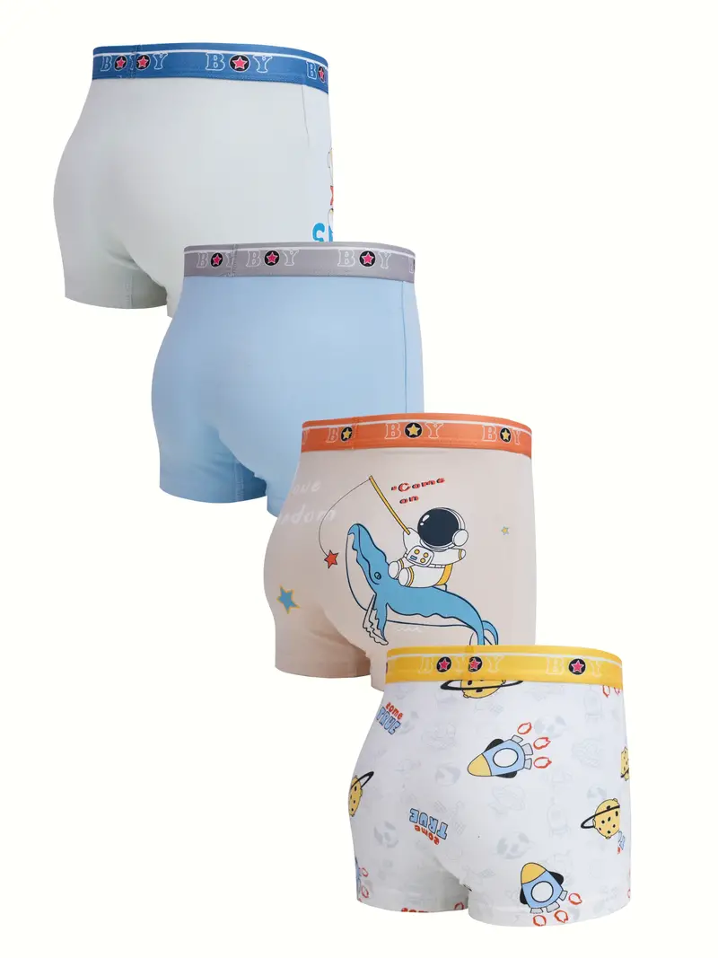 Toddler Boys Underwear 95% Cotton Soft Breathable Cute - Temu Canada