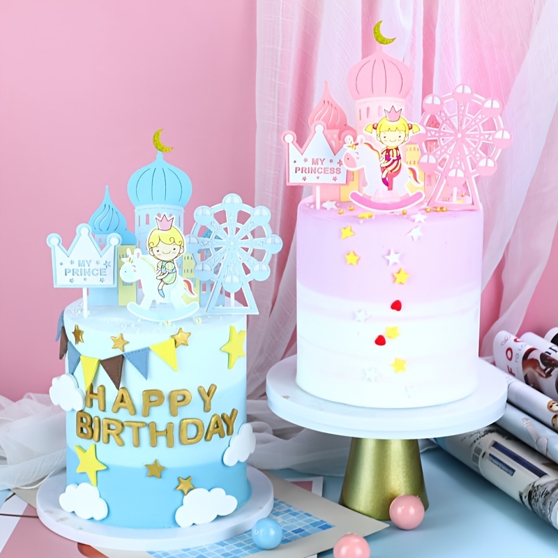 1pc Decorazione Torta Compleanno Corona Principessa - Temu Italy